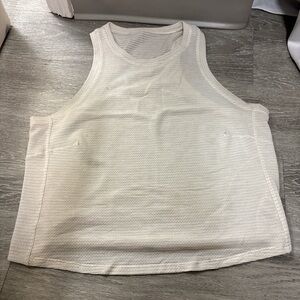 lululemon athletica White Crop Top